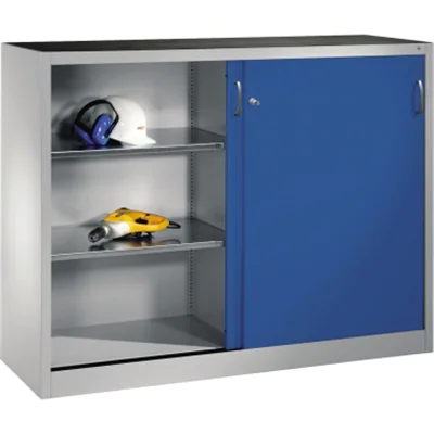 C+P Werkzeugschrank 214709S10013 Schiebetür 1200x1600x400mm lgr/ebl C+P Werkzeugschrank 214709S10013 Schiebetür 1200x1600x400mm lgr/ebl