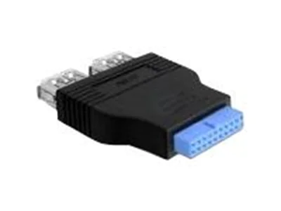 Delock USB 3.0 Pin Header - USB-Adapter - USB Typ A (W) zu 19-poliger USB 3.0 Kopf (W) - USB 3.0