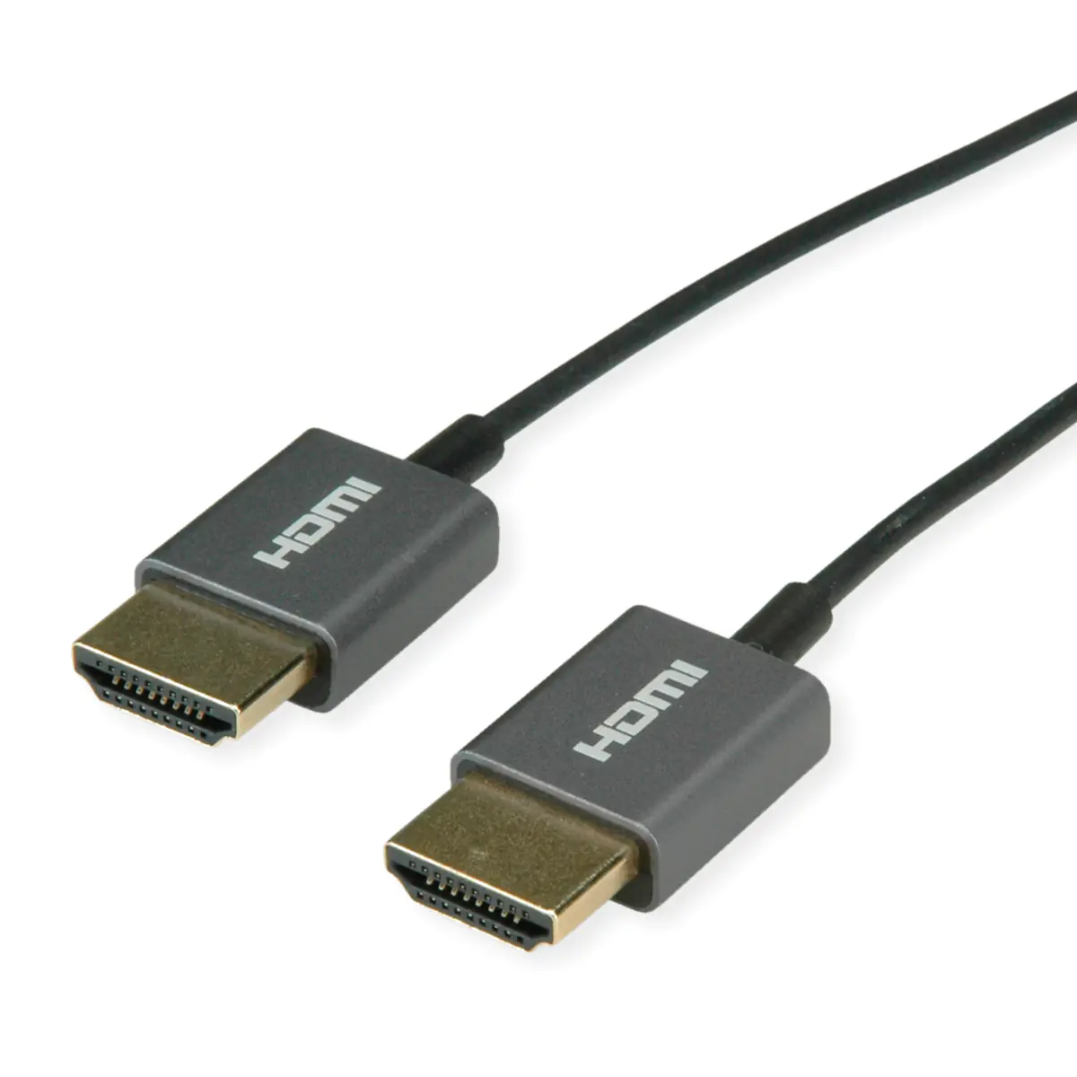 ROLINE HDMI-Koaxialkabel ultraschlank 8K60 ST/ST - Kabel - Digital/Daten