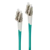 ALOGIC - Patch-Kabel - LC Multi-Mode (M) zu LC Multi-Mode (M) - 10 m - Glasfaser - Duplex - 50/125 Mikrometer - OM4 - halogenfrei
