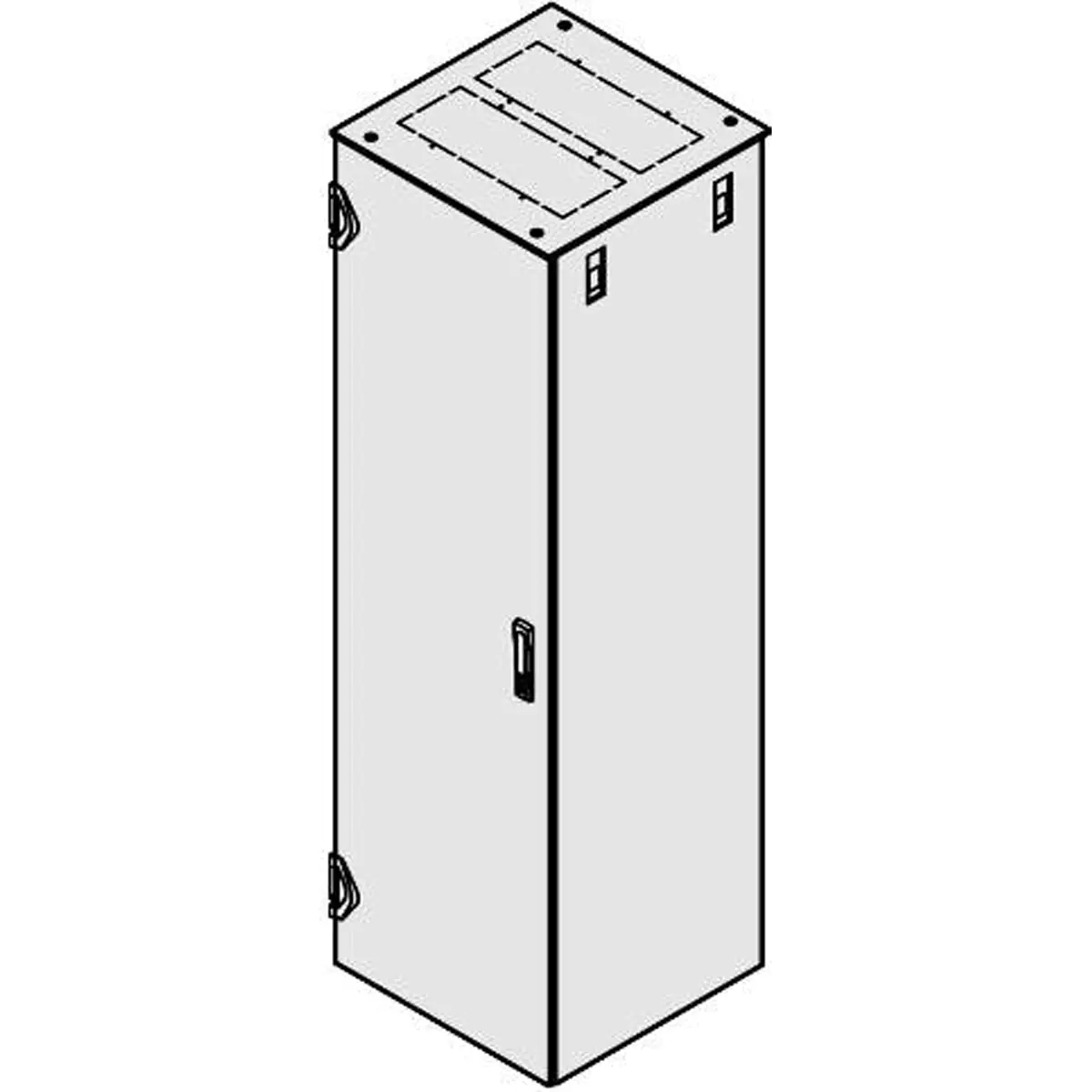 SCHROFF 21130257 Flachdach B x T 800 mm 1 St.