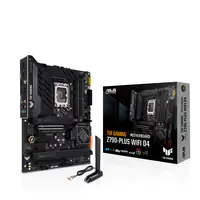 ASUS TUF Gaming Z790-Plus WiFi D4 - Motherboard - ATX - LGA1700-Sockel - Z790 Chipsatz - USB-C 3.2 Gen 2x2, USB 3.2 Gen 2, USB 3.2 Gen 1, USB-C 3.2 Gen2 - 2.5 Gigabit LAN, Wi-Fi 6, Bluetooth - Onboard-Grafik (CPU erforderlich) - HD Audio (8-Kanal)