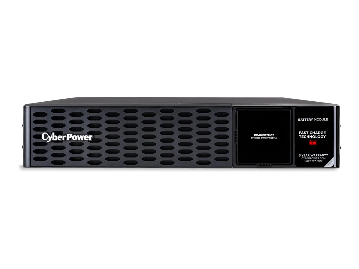 CyberPower Systems CyberPower External Battery Module Series BP48VP2U02 - Batteriegehäuse (in Rack montierbar/extern)