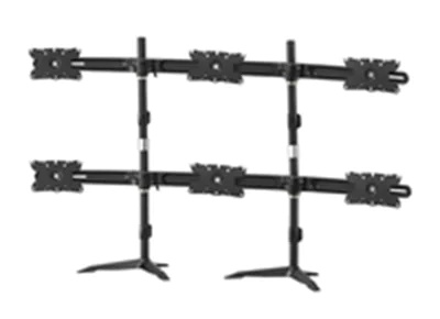 Aavara - Aufstellung - für 6 LCD-Displays - Aluminium, Stahl - Bildschirmgröße: 61-81.3 cm (24"-32") Aavara - Aufstellung - für 6 LCD-Displays - Aluminium, Stahl - Bildschirmgröße: 61-81.3 cm (24"-32")