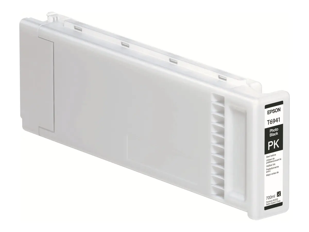 Epson T694100 - 700 ml - Photo schwarz - original - Tintenpatrone - für SureColor SC-T3000, SC-T3200, SC-T5000, SC-T5200, SC-T7000, SC-T7200, T3270, T5270, T7270