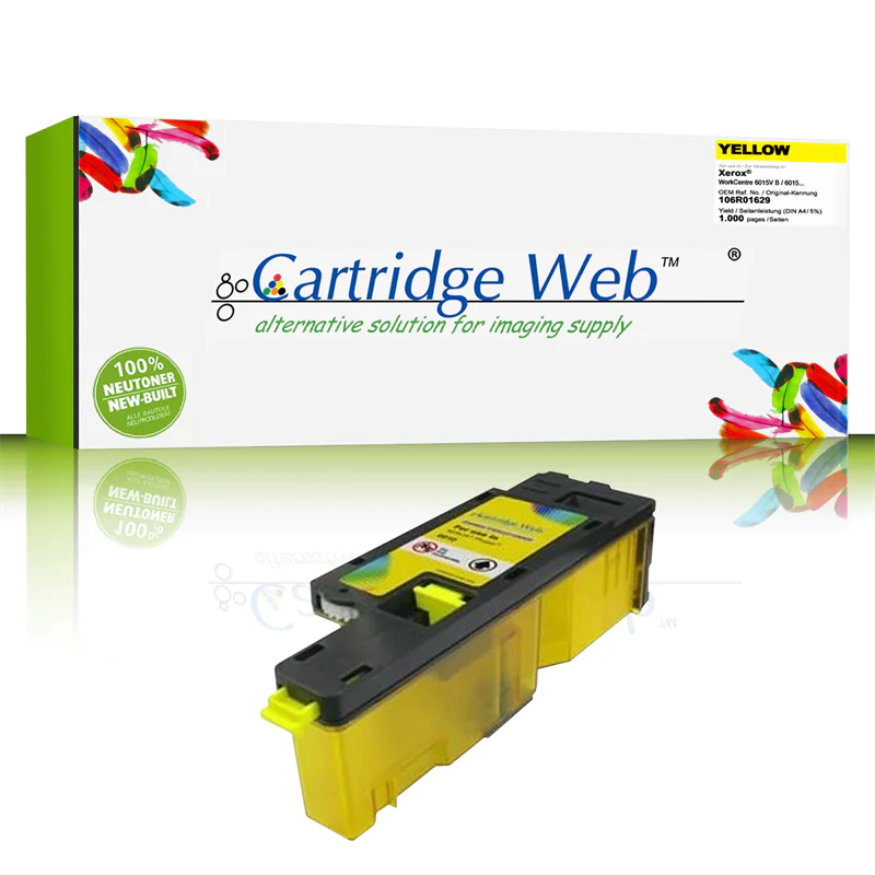 CartridgeWeb Toner kompatibel zu Xerox 106R01629 gelb 1.000 Seiten