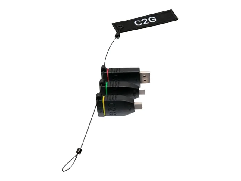 C2G Universal Adapter Ring with Color Coded Connectors
