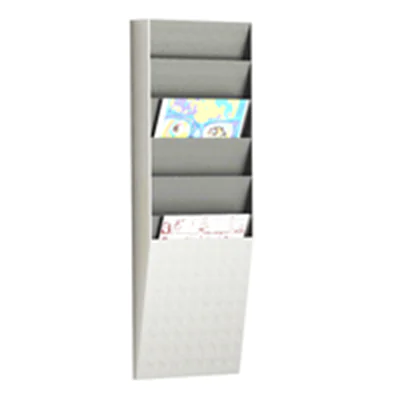 Paperflow Wand-Sortiertafel V 6F A4V1X6.02 DIN A4 grau