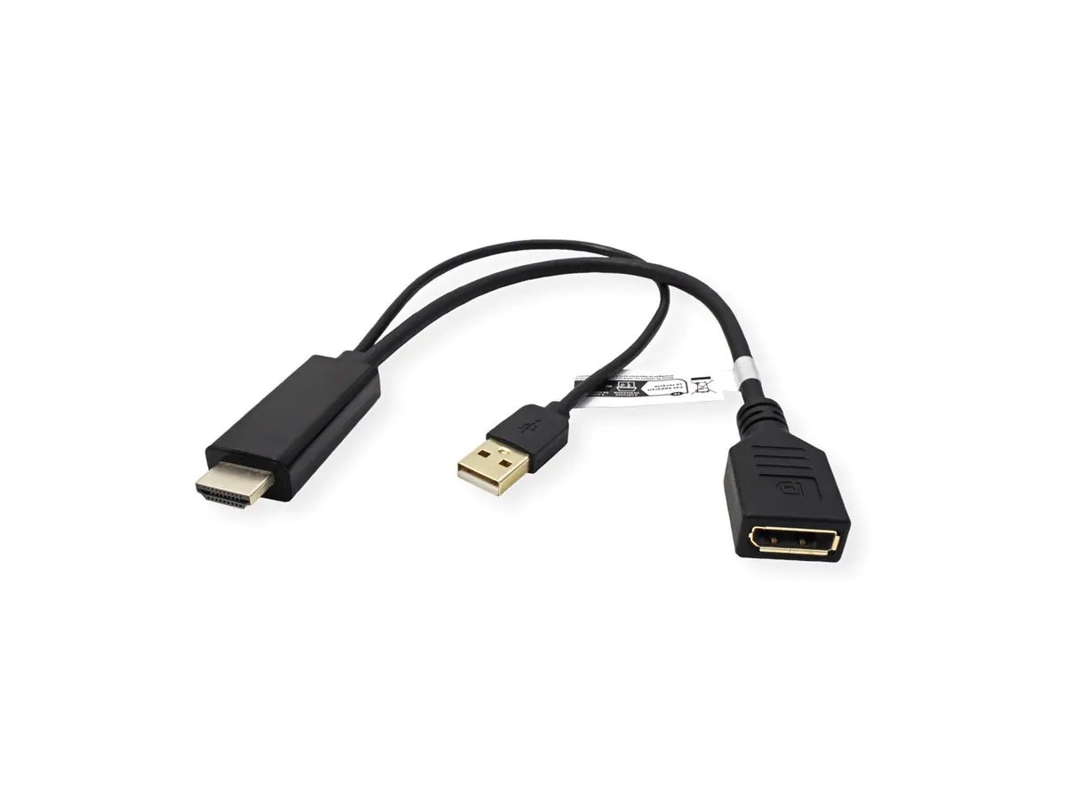 ROTRONIC-SECOMP VALUE - Adapterkabel - HDMI zu USB, DisplayPort 12.99.3146