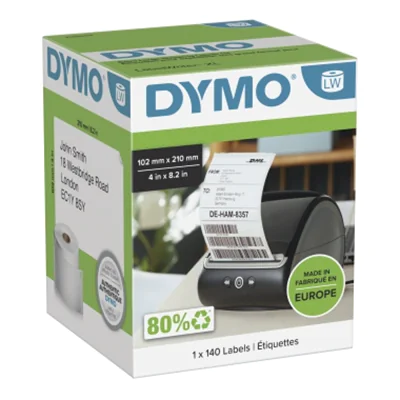 DYMO Versandetikett 2166659 LabelWriter 102x210mm ws 140St. DYMO Versandetikett 2166659 LabelWriter 102x210mm ws 140St.