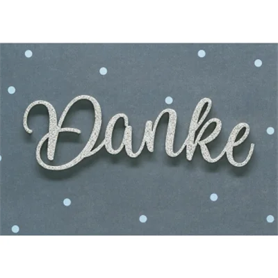 Perleberg Faltkarte Dankeschönkarte 300g/m² mehrfarbig Dankeschön Danke Perleberg Faltkarte Dankeschönkarte 300g/m² mehrfarbig Dankeschön Danke