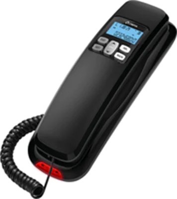 Olympia 4510, Analoges Telefon, Kabelgebundenes Mobilteil, Schwarz, Rot 2293