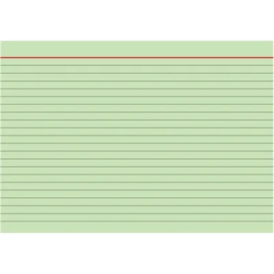 BRUNNEN Karteikarte 102250150 DIN A5 liniert gn 100 St./Pack. BRUNNEN Karteikarte 102250150 DIN A5 liniert gn 100 St./Pack.