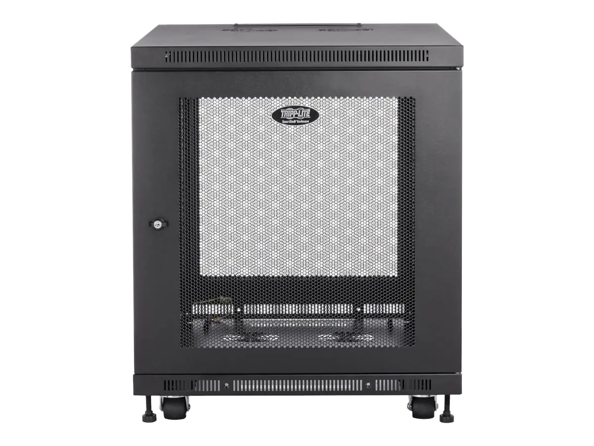Tripp 12U Rack Enclosure Server Cabinet Doors & Sides 300lb Capacity - Schrank Netzwerkschrank - S