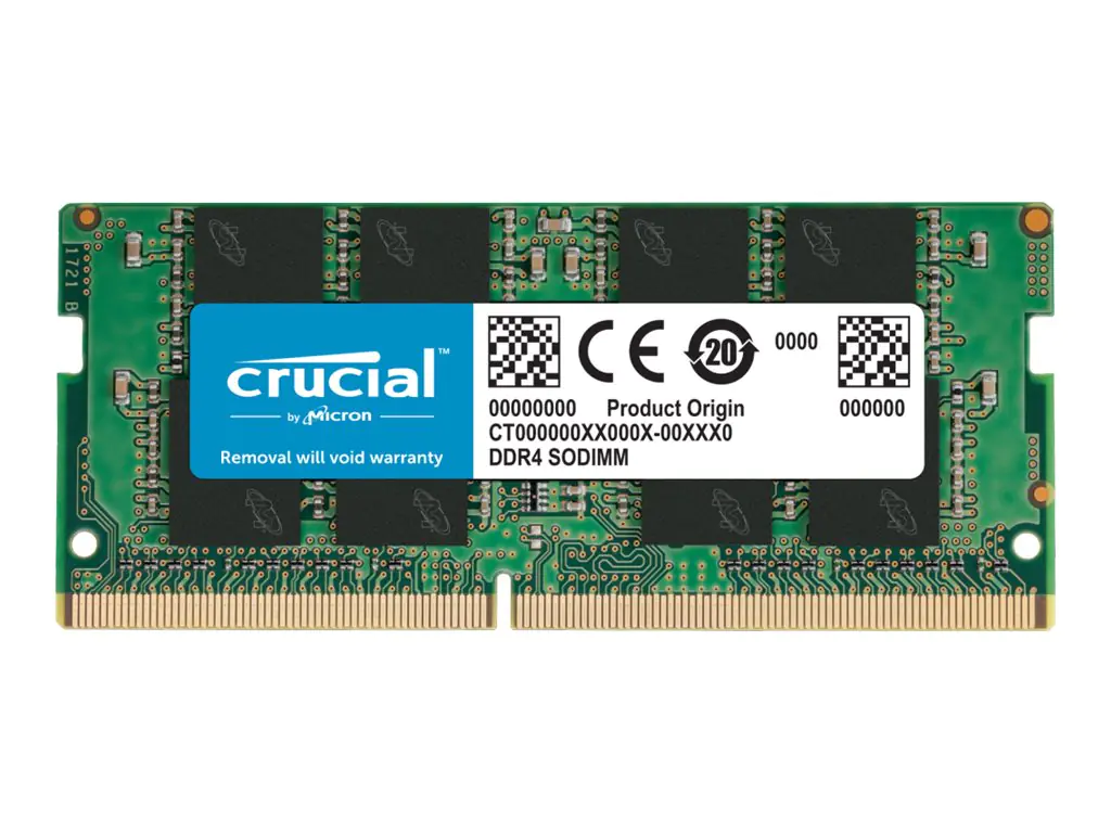 Crucial - DDR4 - Modul - 8 GB - SO DIMM 260-PIN - 3200 MHz / PC4-25600 - CL22 - 1.2 V - ungepuffert