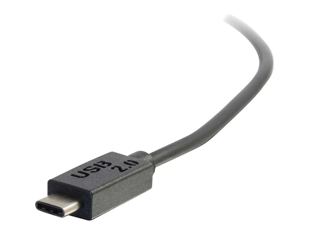 C2G USB-Kabel doppelt isoliert 88870 1.00 m Schwarz