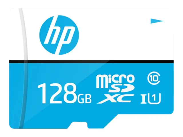 HP mx310 - Flash-Speicherkarte (microSDXC-an-SD-Adapter inbegriffen) - 128 GB - UHS-I U1 / Class10 - microSDXC UHS-I