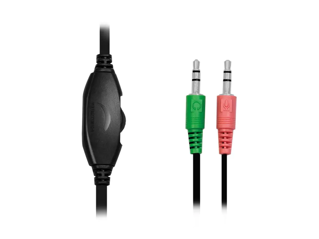 LogiLink HS0052 - Headset - On-Ear - kabelgebunden - 3,5 mm Stecker - Schwarz