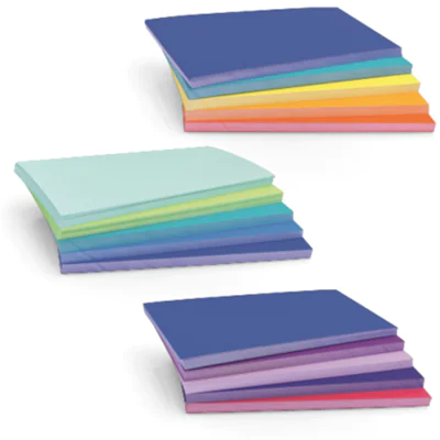 magnetoplan® Moderationskarte Set 1 20 x 10 cm (B x H) 120g/m² Papier farbig sortiert 3 x 250 St./Pack.