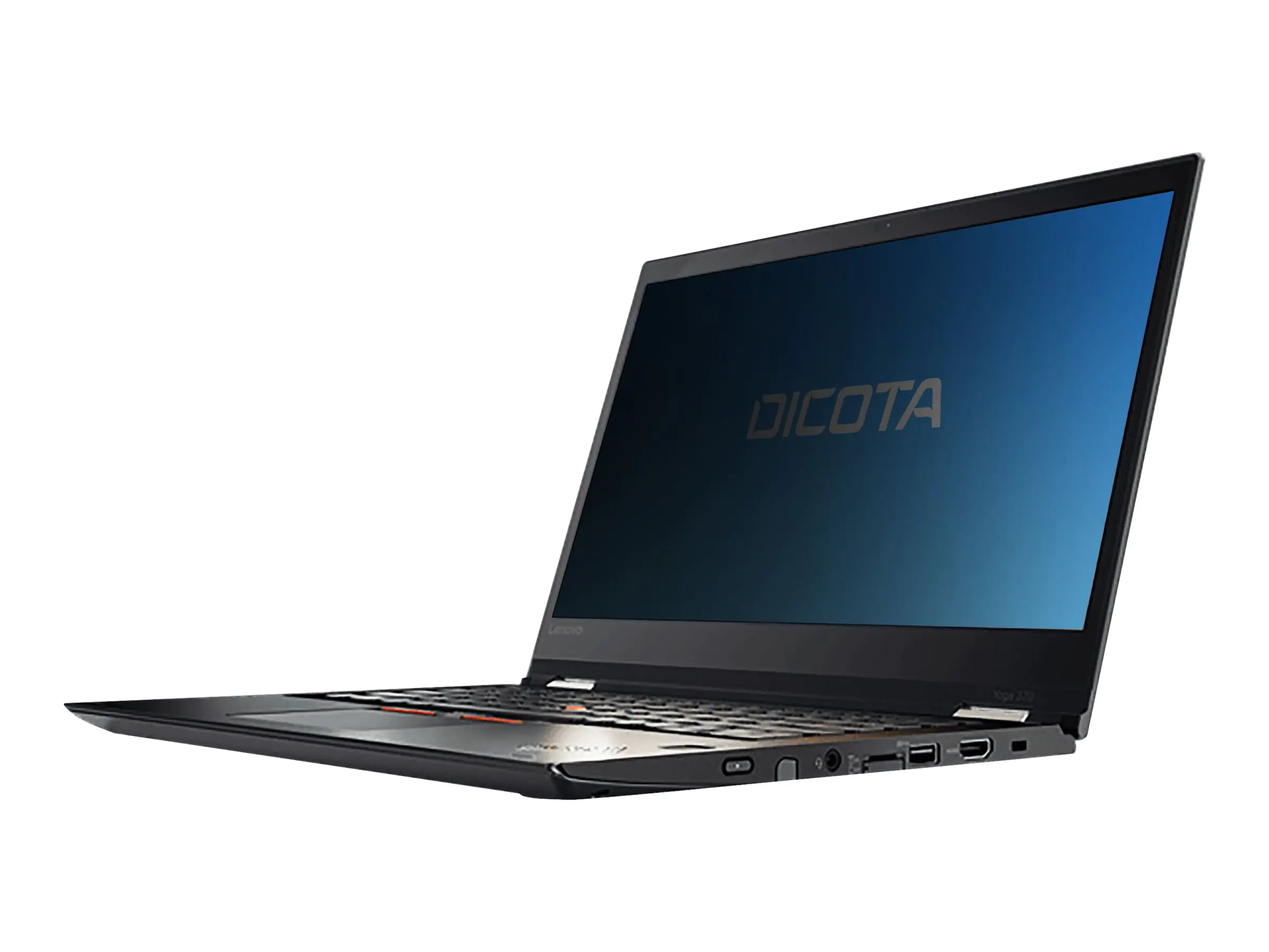 Dicota Secret - Blickschutzfilter für Notebook - 2-Wege - durchsichtig - für Lenovo ThinkPad Yoga 370 20JH, 20JJ