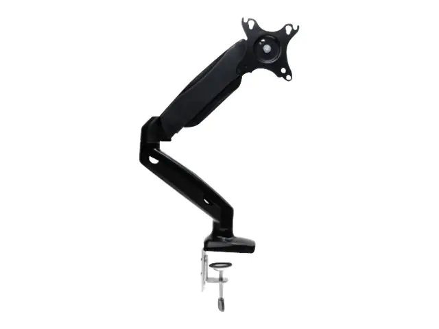 exertis Connect - Befestigungskit (Tischmontage) - für LCD-Display - Kunststoff, Aluminium, massiver Stahl - Schwarz - Bildschirmgröße: 33-68.6 cm (13"-27") - Klemmmontage, Tülle