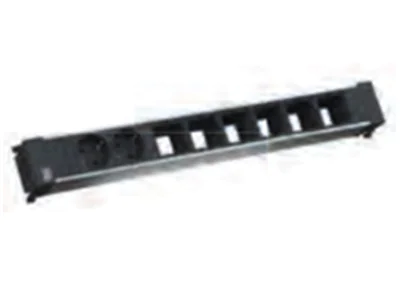 Bachmann 909.0029 - 2 AC-Ausgänge - Indoor - Typ G (BS 1363) - Typ G - Aluminium - Schwarz - Grau