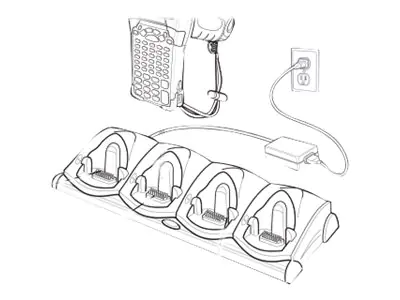 Zebra Docking Cradle (Anschlußstand) - Ethernet