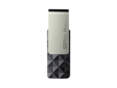 SILICON POWER Blaze B30 - USB-Flash-Laufwerk - 64 GB - USB 3.0 - Schwarz