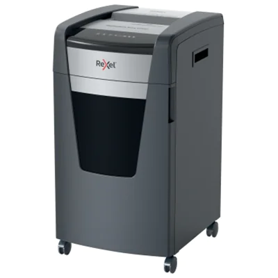 Rexel® Aktenvernichter Momentum Extra XP516+ P-5 Papier, Heftklammern, Büroklammern, Kreditkarten, CDs/DVDs Partikelschnitt 17 Bl. (70 g/m²) schwarz Rexel® Aktenvernichter Momentum Extra XP516+ P-5 Papier, Heftklammern, Büroklammern, Kreditkarten, CDs/DVDs Partikelschnitt 17 Bl. (70 g/m²) schwarz