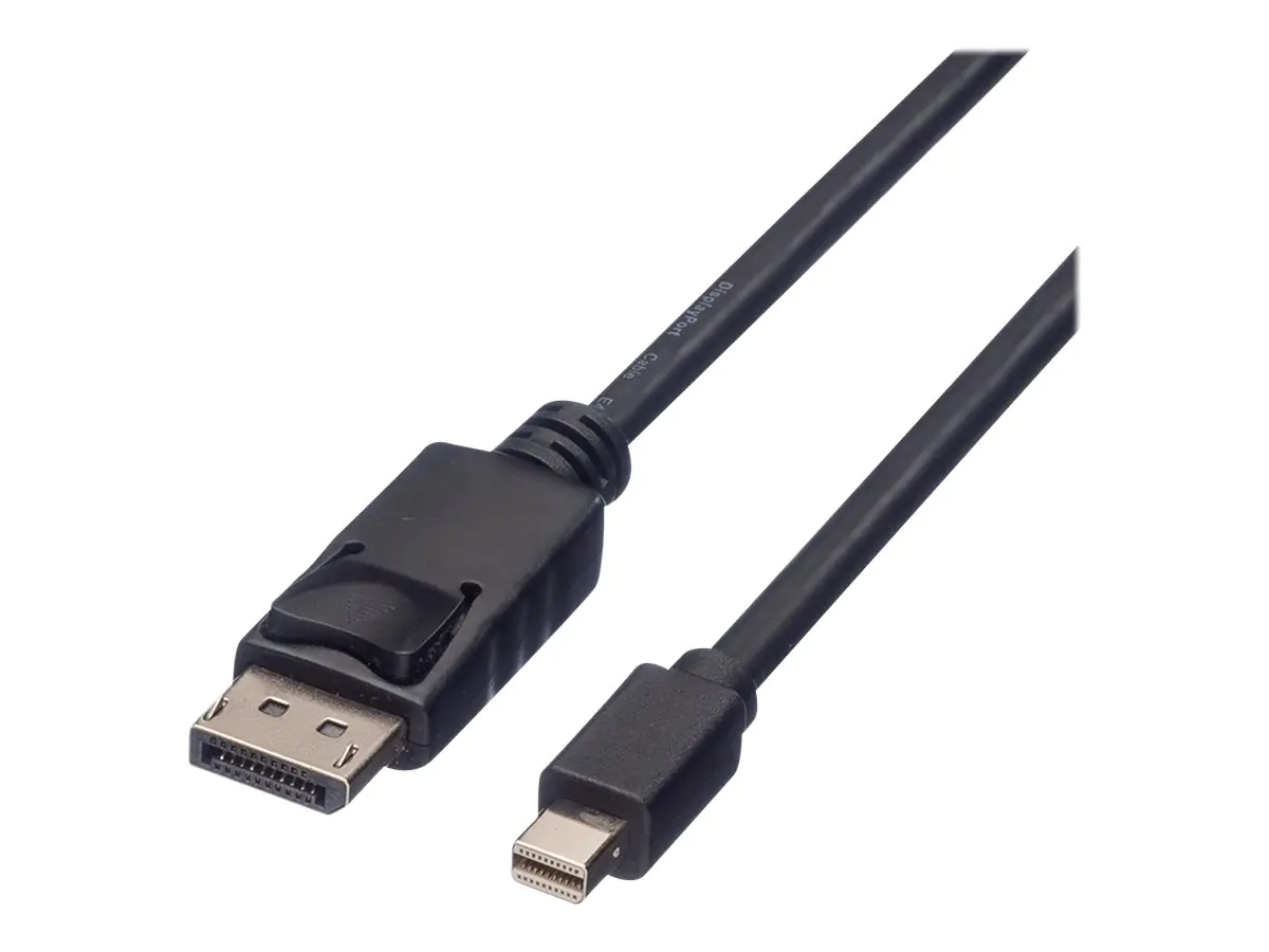 Roline - DisplayPort-Kabel - DisplayPort (M) zu Mini DisplayPort (M) - DisplayPort 1.1 - 1.5 m - Schwarz