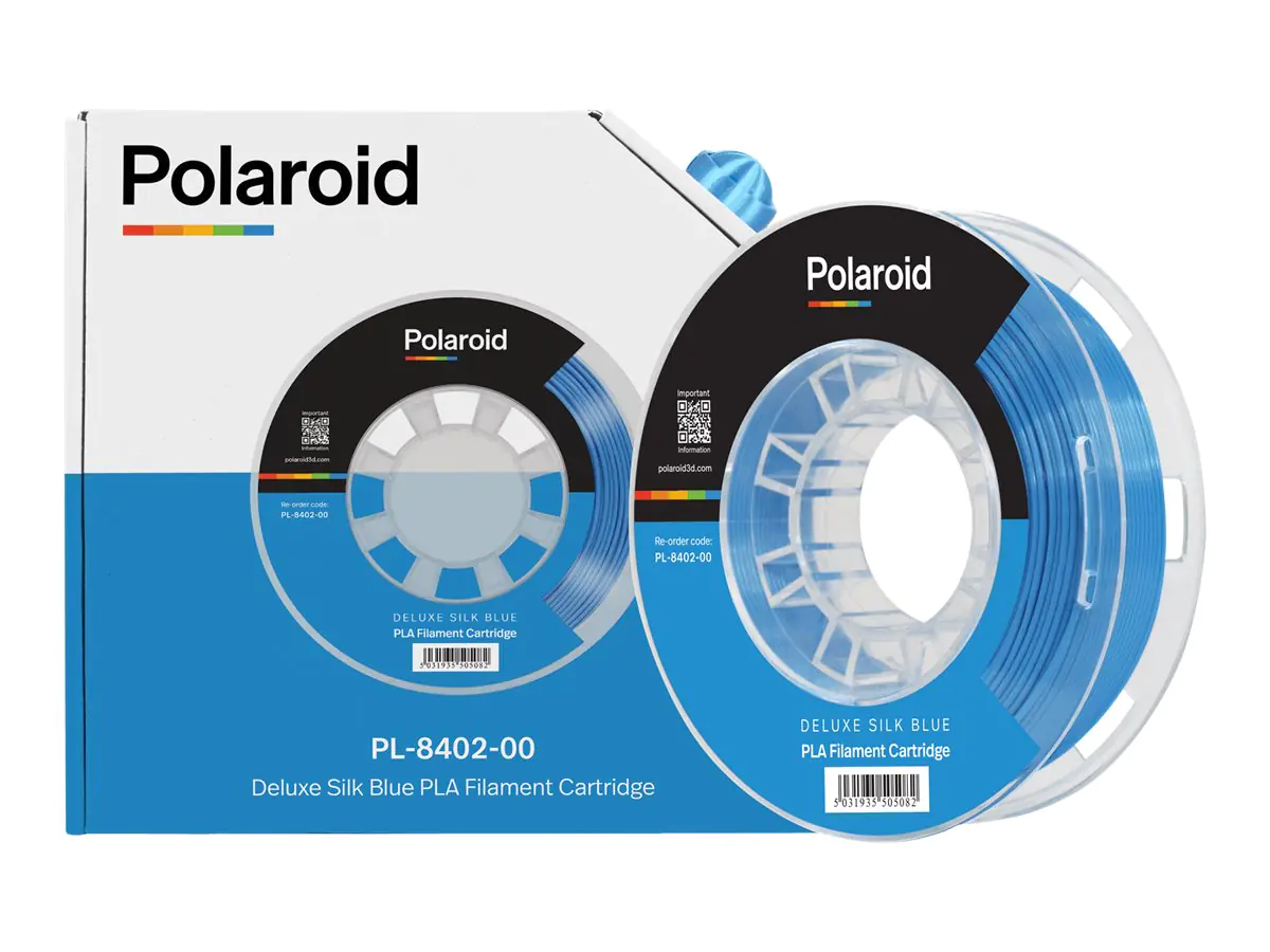 Polaroid Universal Deluxe Silk - Weiß - 250 g - PLA-Filament (3D) Polaroid Universal Deluxe Silk - Weiß - 250 g - PLA-Filament (3D)
