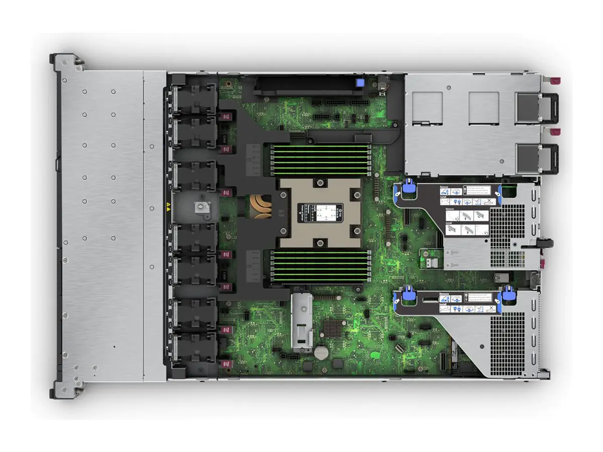 HPE ProLiant DL325 Gen11 - Server - Rack-Montage - 1U - 1-Weg - 1 x EPYC 9115 / 2.6 GHz - RAM 64