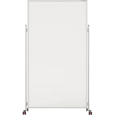 magnetoplan® Trennwand Evolution mobil 120 x 208 x 46,5 cm (B x H x T) Acryl transparent
