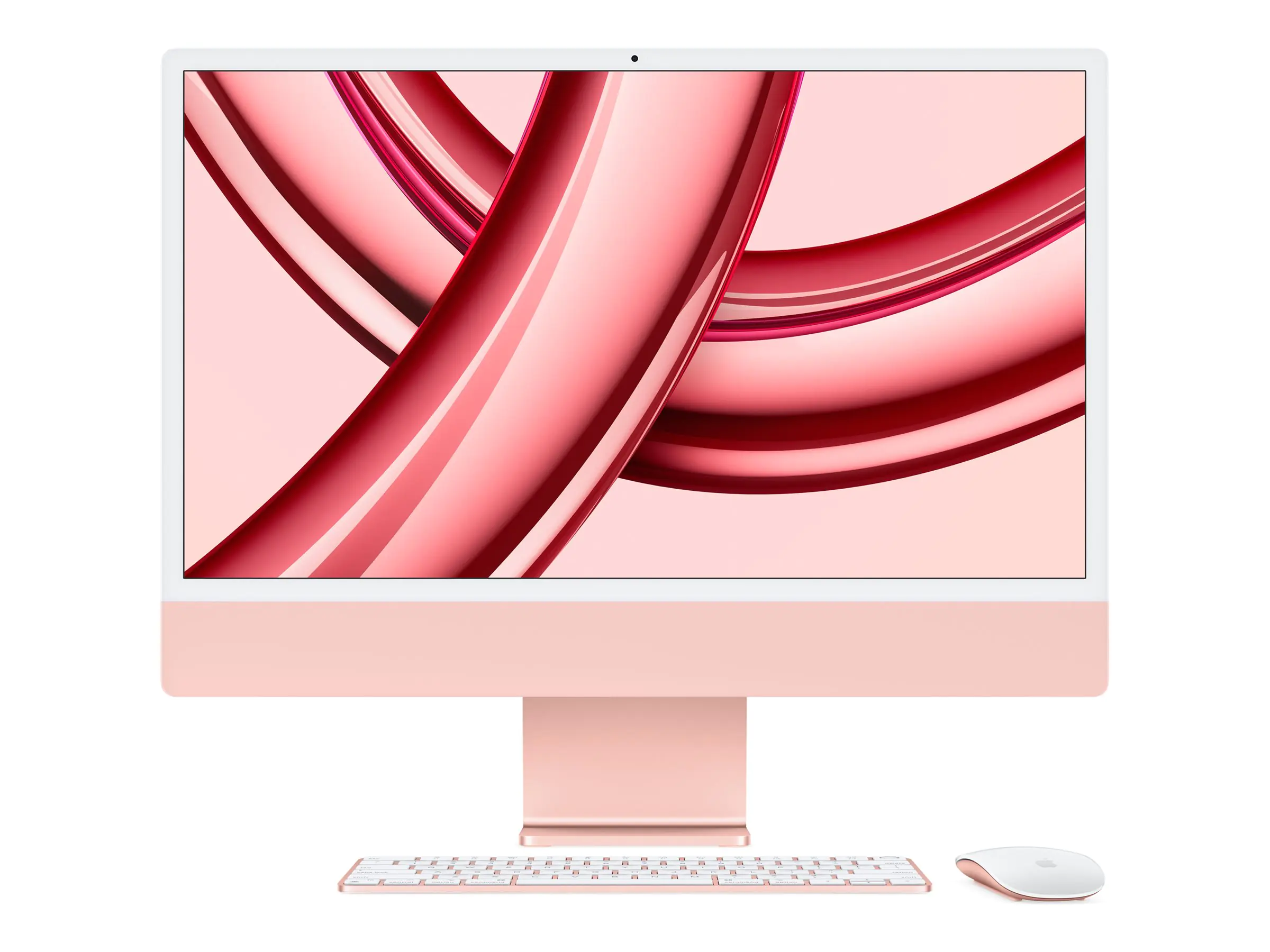 Apple iMac with 4.5K Retina display - All-in-One (Komplettlösung) - M3 - RAM 8 GB - SSD 512 GB - M3 10-core GPU - 1GbE, Wi-Fi 6E, Bluetooth 5.3 - WLAN: 802.11a/b/g/n/ac/ax (Wi-Fi 6E), Bluetooth 5.3 - Apple macOS Sonoma 14.0 - Monitor: LED 61 cm (24") 4480