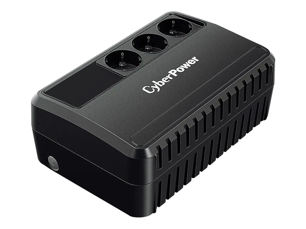 CyberPower BU Series BU650EU - USV - 360 Watt - 650 VA - Ausgangsanschlüsse: 3 - Schwarz