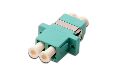 DIGITUS LWL Kupplung, Duplex, LC auf LC, MM OM3