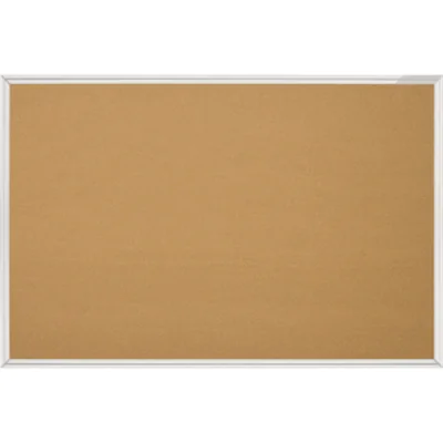 magnetoplan Korkpinnwand SP 12175 90x60cm alu/braun magnetoplan Korkpinnwand SP 12175 90x60cm alu/braun