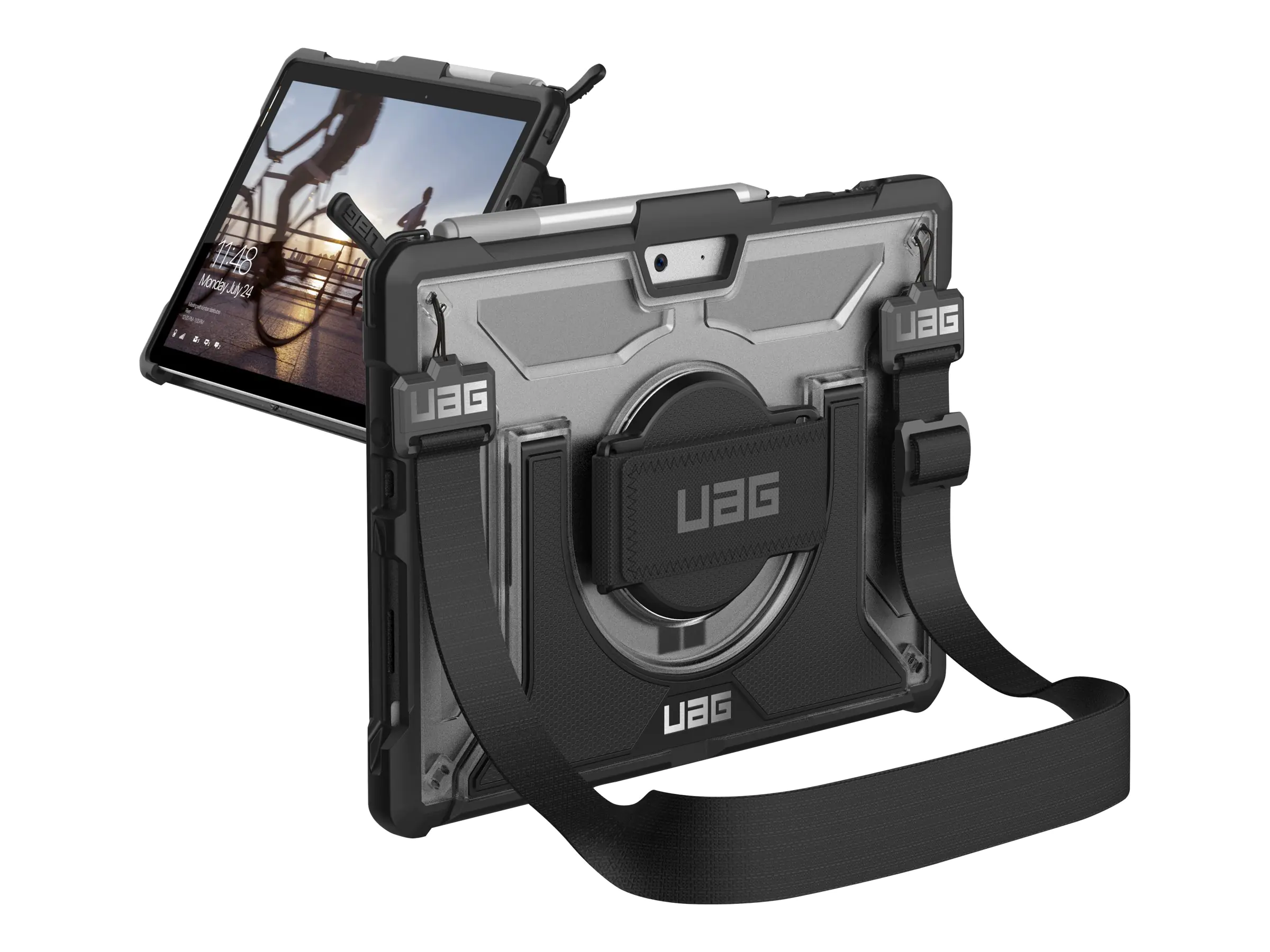 Urban Armor Gear UAG Case for Microsoft Surface Go 3/Go 2/Go [10.5-inch] w/ Handstrap 321073114343