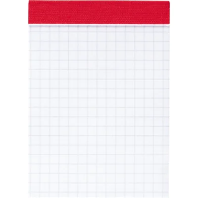BRUNNEN Notizblock 1055132 DIN A7 kariert perforiert weiß 50Bl BRUNNEN Notizblock 1055132 DIN A7 kariert perforiert weiß 50Bl