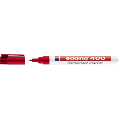 edding Permanentmarker 400 4-400002 1mm nachfüllbar Rundspitze rot edding Permanentmarker 400 4-400002 1mm nachfüllbar Rundspitze rot