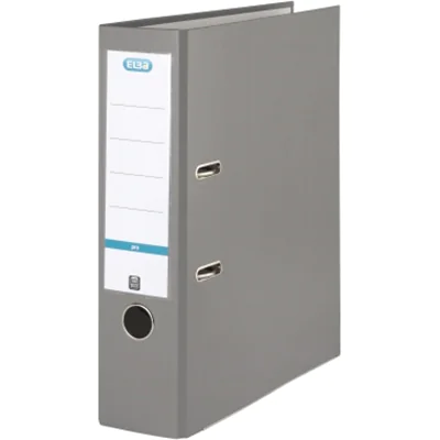 ELBA Ordner smart 100202150 DIN A4 80mm PP grau ELBA Ordner smart 100202150 DIN A4 80mm PP grau