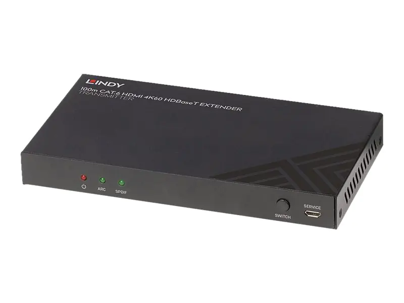 Lindy - Video-, Audio-, Infrarot- und serielle Erweiterung - Sender - HDMI, HDBaseT - über CAT 6 - bis zu 100 m
