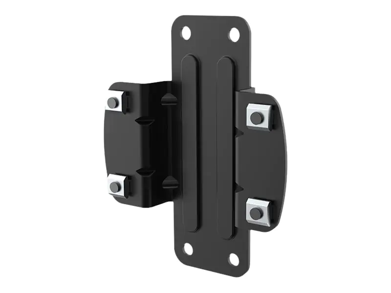 Hagor comPROnents series - Montagekomponente (Schienenadapter) - für Flachbildschirm - Stahl - Schwarz - Wandmontage