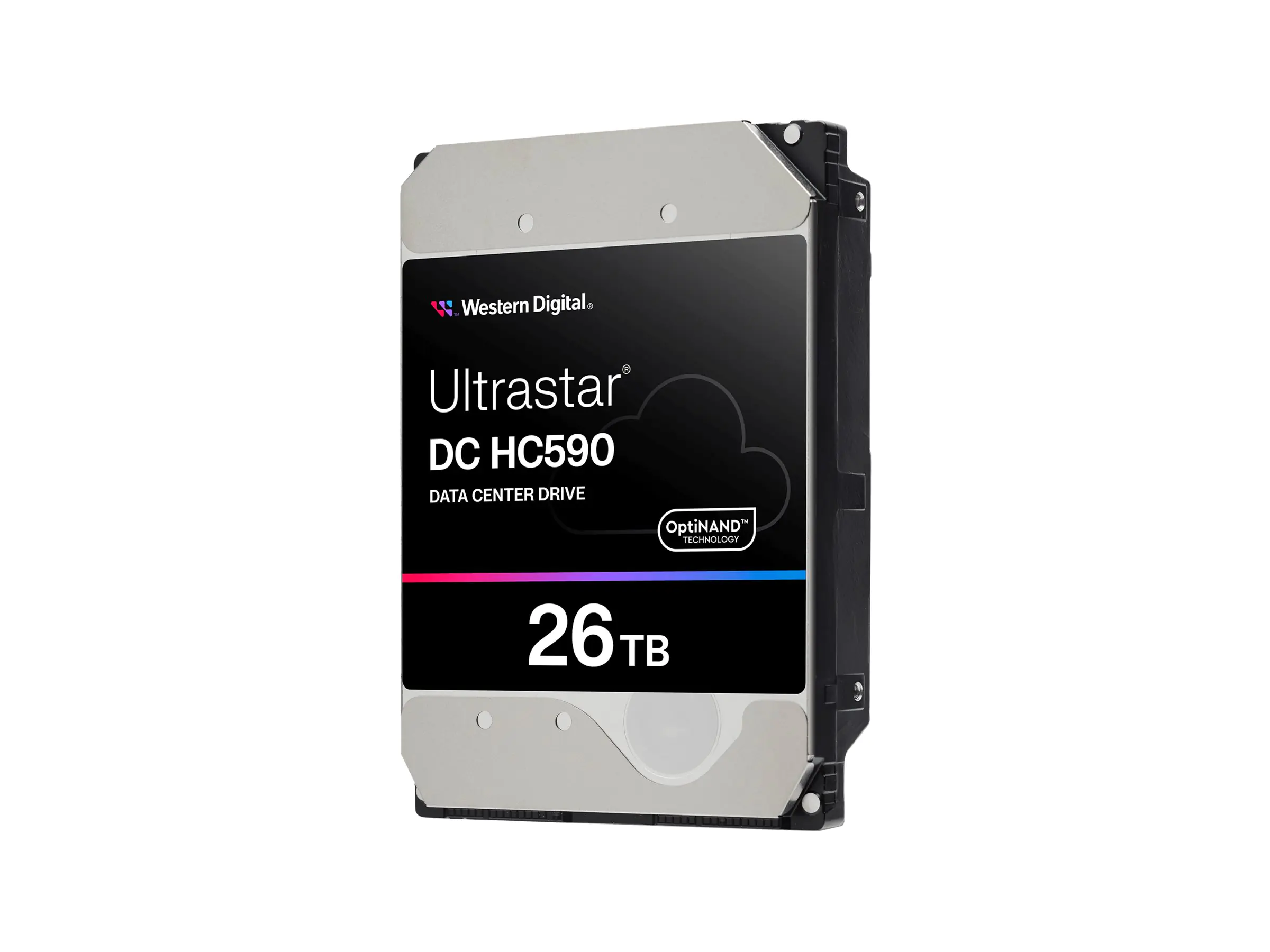 WD Ultrastar DC HC590 - Festplatte - Rechenzentrum - verschlüsselt - 26 TB - intern - 3.5" (8.9 cm) 0F59375