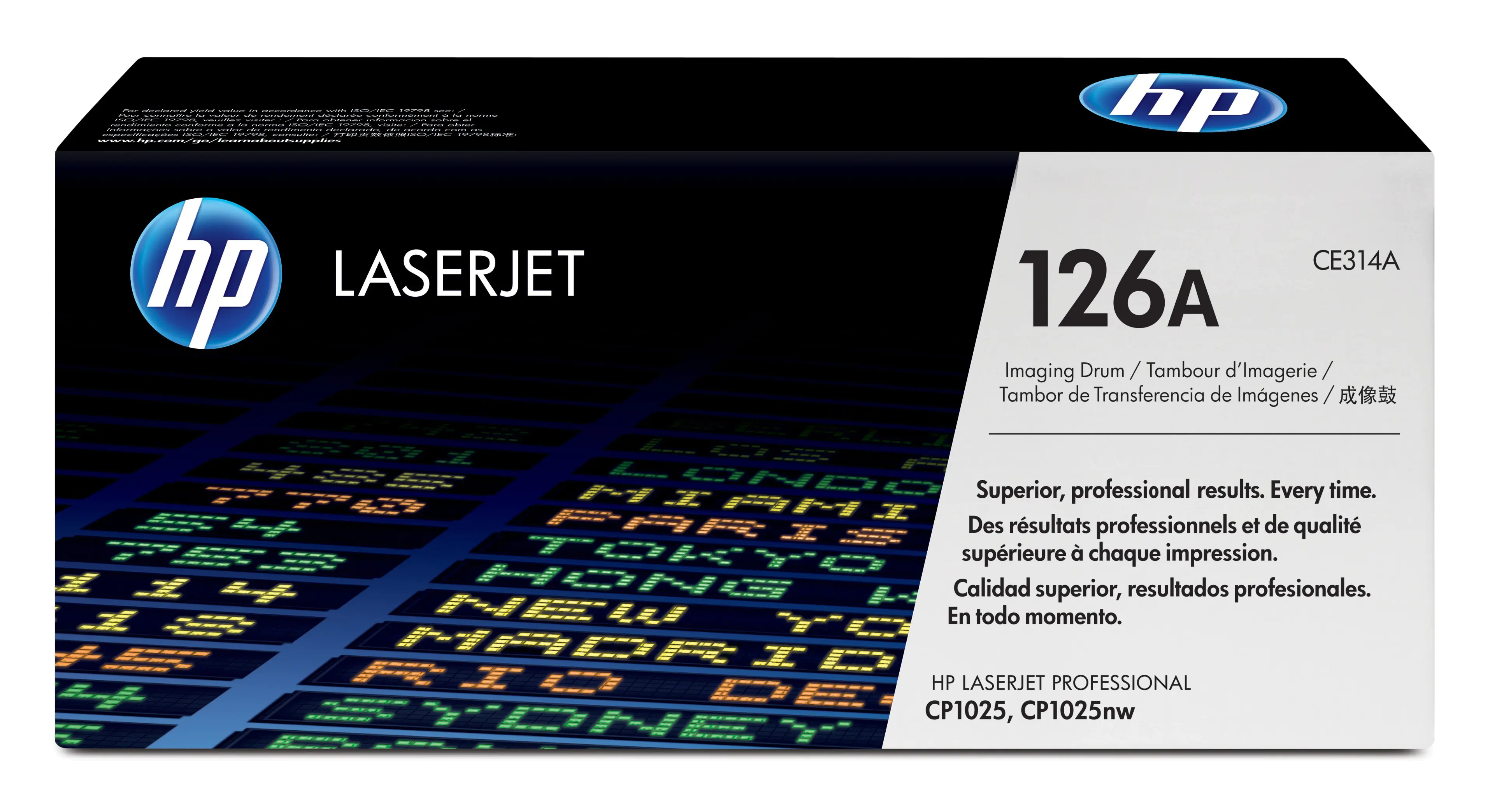 HP 126A - Schwarz, Farbe (Cyan, Magenta, Gelb) - Original - Trommeleinheit - für Color LaserJet Pro MFP M176, MFP M177; LaserJet Pro MFP M175; TopShot LaserJet Pro M275 HP 126A - Schwarz, Farbe (Cyan, Magenta, Gelb) - Original - Trommeleinheit - für Color LaserJet Pro MFP M176, MFP M177; LaserJet Pro MFP M175; TopShot LaserJet Pro M275