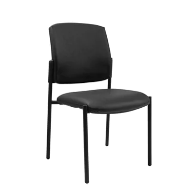 TOPSTAR Besucherstuhl MEDICAL10 KH1000D30 oAL Stahl sw Bezug sw