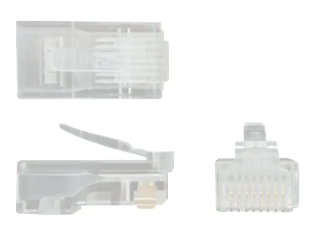 StarTech Cat5e RJ-45 Steckverbinder 50 St. - Großpackung 50x RJ45 Modularstecker - Netzwerkanschluss - RJ-45 (M) - CAT 5e (Packung mit 50)