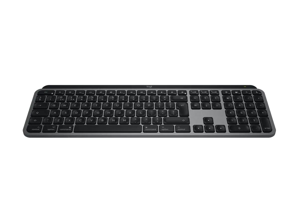 Logitech Master Series MX Keys S for Mac - Tastatur - full size - hinterleuchtet - kabellos -