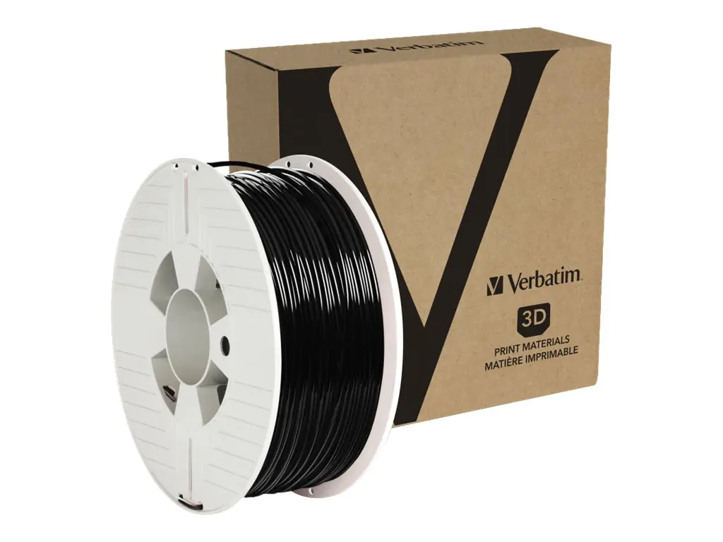 Verbatim - Schwarz, RAL 9017 - 1 kg - 149 m - ABS-Filament (3D) Verbatim - Schwarz, RAL 9017 - 1 kg - 149 m - ABS-Filament (3D)