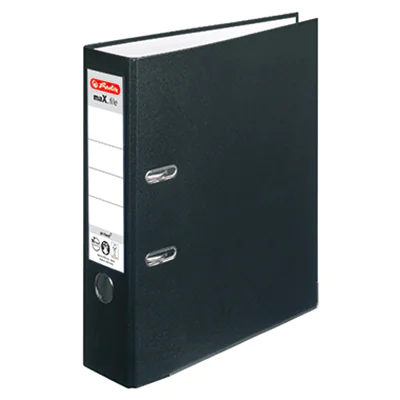 Herlitz Ordner maX.file protect 5480801 DIN A4 80mm PP schwarz Herlitz Ordner maX.file protect 5480801 DIN A4 80mm PP schwarz